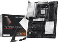 MSI PRO X870E-S EVO WIFI Mainboard AM5 DDR5 Schwarz mit Wi-Fi und Bluetooth - Bild 1