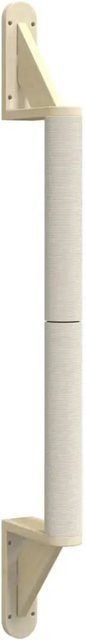 vidaXL Kratzsäule zur Wandmontage aus Sisal in Beige und Braun, Höhe: 109 cm - Bild 1