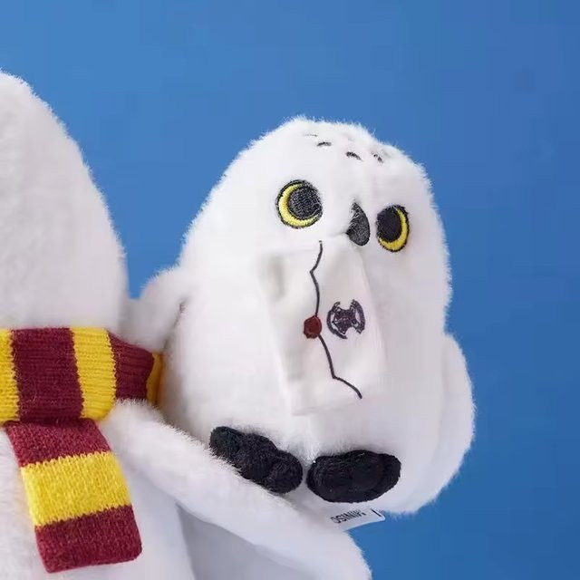 MINISO Harry Potter Hedwig Eule, Plüschtier, Weiß - Bild 1