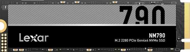 Lexar NM790 NVMe M.2 2280 SSD 4TB Schwarz - Bild 1