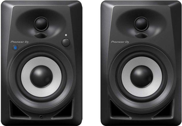 Pioneer DJ Regallautsprecher DM-40D-BT mit Bluetooth, aktiv, Schwarz, Paar - Bild 1