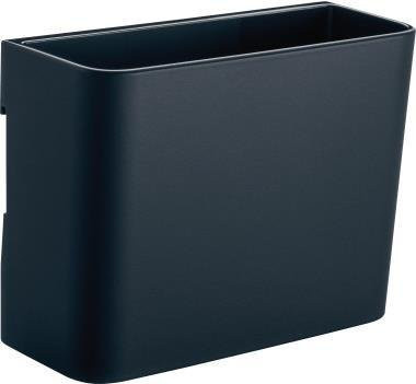 Sigel Stifteköcher GL802 aus Kunststoff in Anthrazit, B: 12,0 cm, H: 9,4 cm, T: 5,1 cm - Bild 2