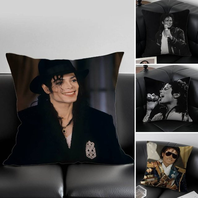 Singer M-Michael Jackson Kissenbezug mit hautfreundlichem Stoff und unsichtbarem Reißverschluss - Bild 1