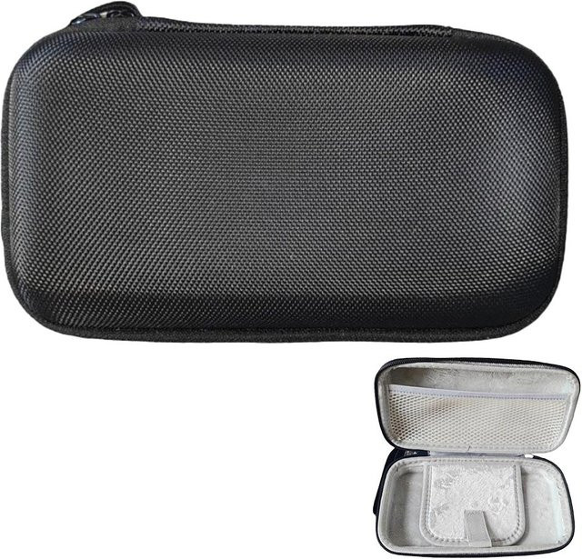Binchi Outdoor Product Stoßfeste Tragetasche für Ayaneo Pocket Mini Handheld-Spielekonsole, Präzisionsgeformte Schutz-Reisetasche, Schwarz - Bild 1