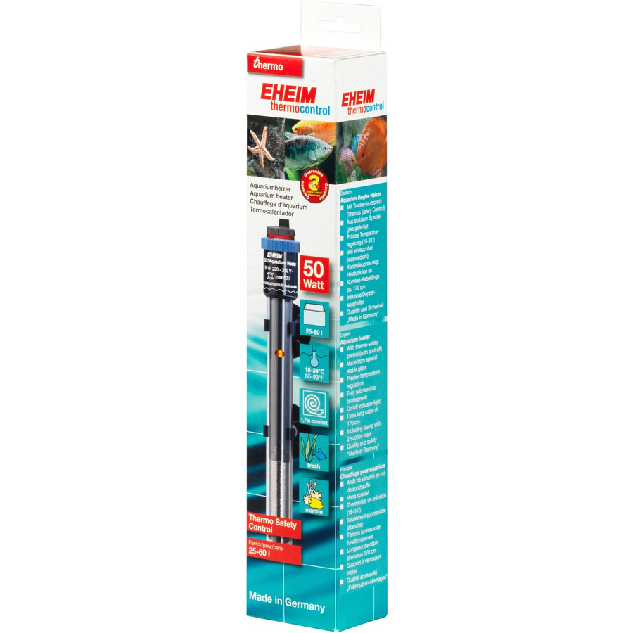 Eheim Aquarium-Heizer Thermocontrol 50 W in Schwarz für Aquarien von 25 bis 60 Litern - Bild 2