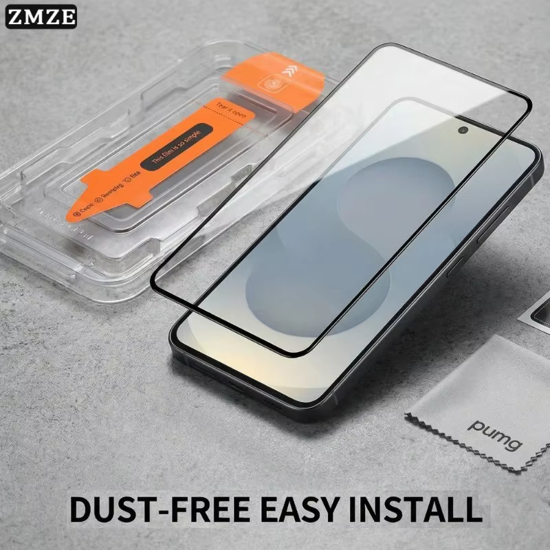 Samsung Displayschutzfolie aus gehärtetem Glas für Galaxy S26 Plus Ultra Edge, transparent - Bild 5