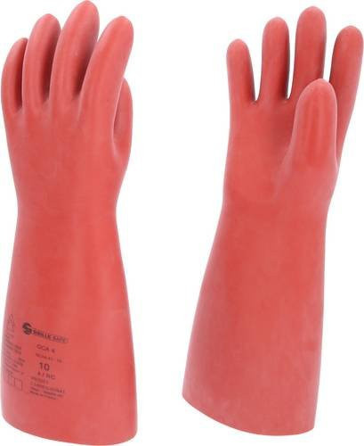 KS Tools Elektriker-Schutzhandschuhe aus Latex in Rot, Größe XL - Bild 1