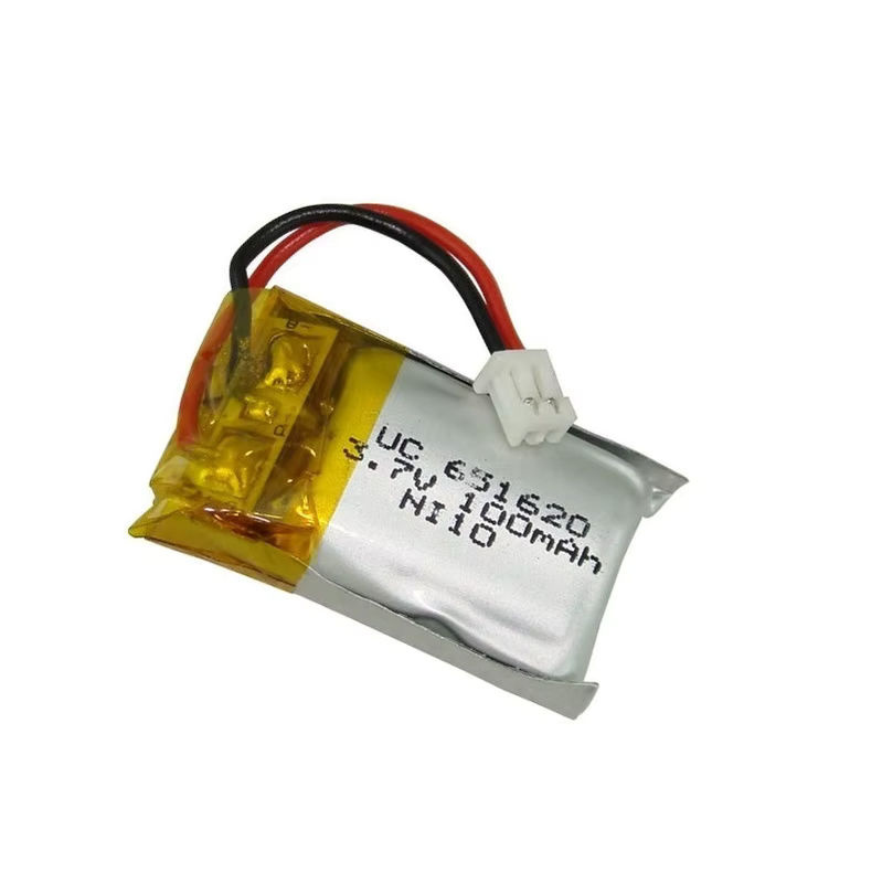 10er Set Li-Po Akku 3,7V 100mAh 120mAh 20C für Cheerson CX10 CX-10 CX-10A RC Helikopter und Quadcopter mit 1,25mm Stecker - Bild 2