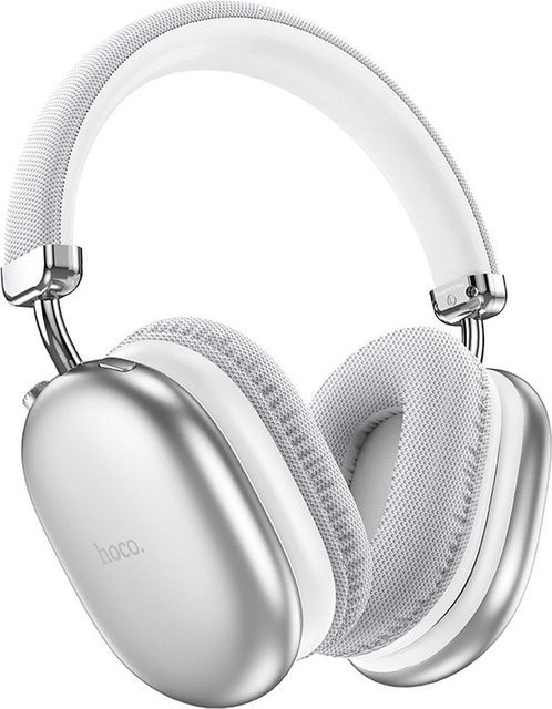 HOCO W35 Max Bluetooth Over-Ear Kopfhörer in Silber mit HIFI Stereo Sound - Bild 1