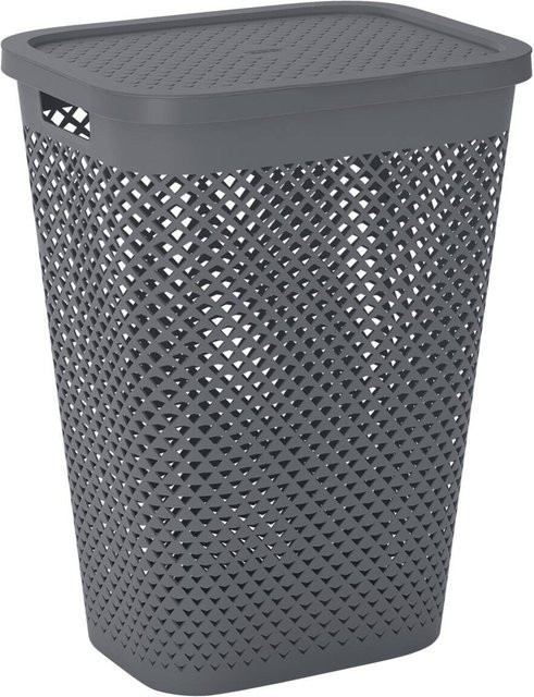 Curver Wäschebox aus Kunststoff in Grau - Bild 1