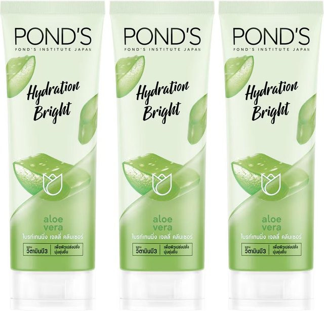 Pond's Hydration Bright Aloe Vera Jelly Cleanser, 100 g, mit Niacinamid - Bild 1