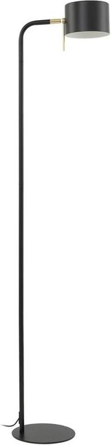 Lindby Stehlampe Kaida Modern Schwarz aus Metall, 1-flammig E27, Höhe: 156,5 cm, Breite: 36,5 cm, Tiefe: 36,5 cm - Bild 1