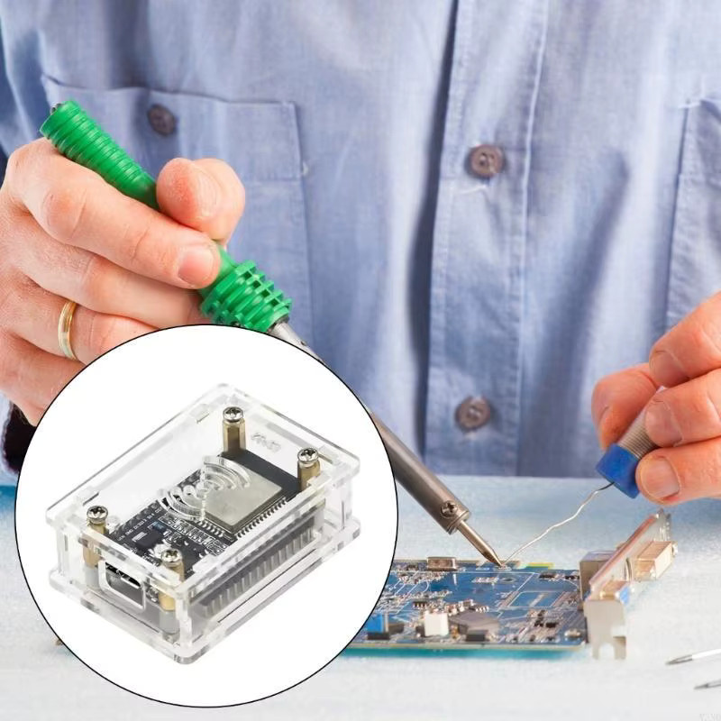 YAOMAISI Acrylkoffer für CP2102/CH340G ESP32 IoT Development Board, transparent - Bild 3