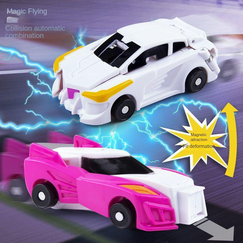 Yiran toy 2-in-1 Verwandlungsauto Einhorn Actionfigur Fahrzeug - Bild 3