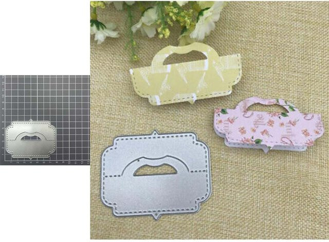 Metall Schneidestempel und Schablonen-Set für DIY Scrapbooking und dekorative Geschenkkarten sowie Papiertüten - Bild 1