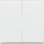Busch-Jaeger Auswechselbare Wippe AWS Serie Wechselschalter Weiß IP44 2105-34 - Bild 1
