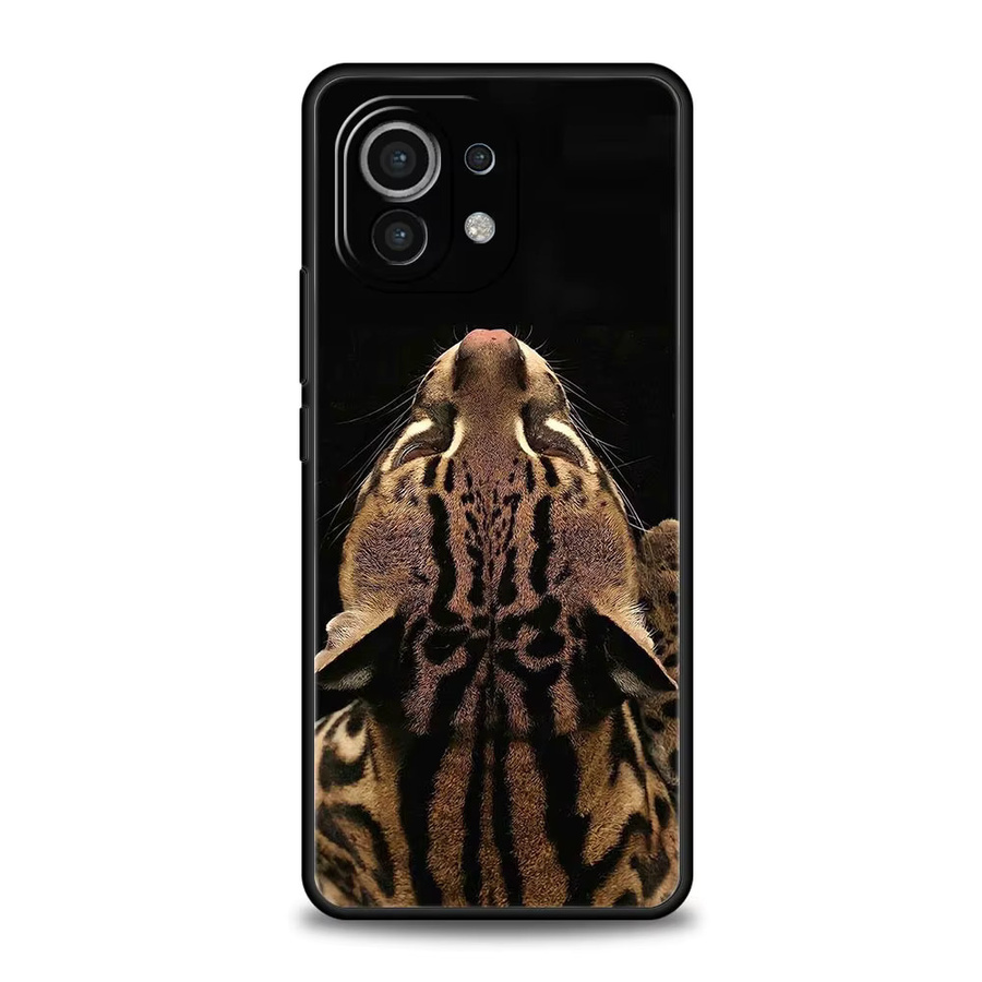 Xiaomi Handy Hülle mit Tiger Leopard Print Soft Cover in Multicolour für verschiedene Modelle wie Mi 17 15T 15 14 14T 13T 12T Pro 12 13 Lite 5G 11T Poco X6 X7 X5 Pro - Bild 2