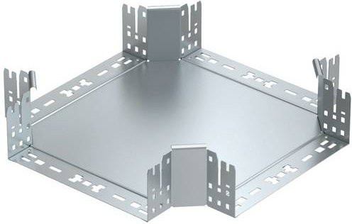 OBO Bettermann Kreuzstück Silber B: 200 mm, H: 110 mm - Bild 1