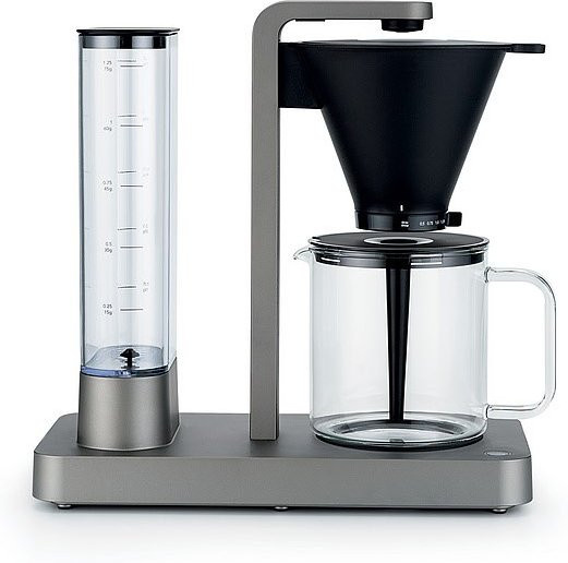 Sage Performance CM7T-125 Filter-Kaffeemaschine in Titanium mit Glaskanne und herausnehmbarem Wassertank, Farbe: Silber/Grau - Bild 1