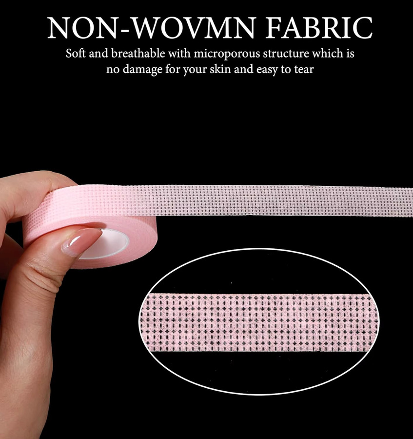 HUAZDS Wimpernband, rosa, 8 Rollen, 9 m - Bild 2