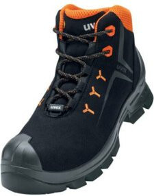 uvex Sicherheitsstiefel S3 HI HRO SRC uvex 2 MACSOLE aus Mikrovelours in Schwarz, Größe 41 - Bild 1