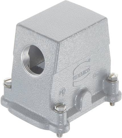 Harting Tüllengehäuse 19390100526 aus Aluminium in Grau - Bild 1