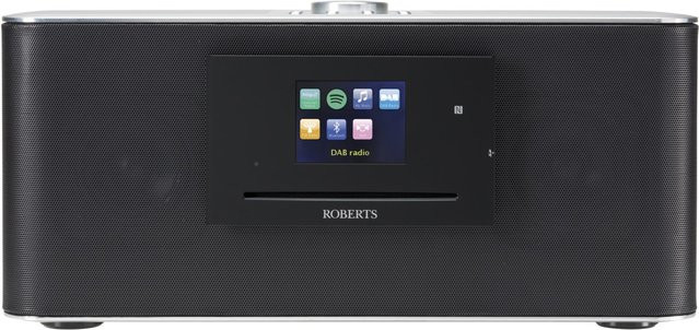 Roberts S300 CD/Radio-System in Schwarz/Silber - Bild 1
