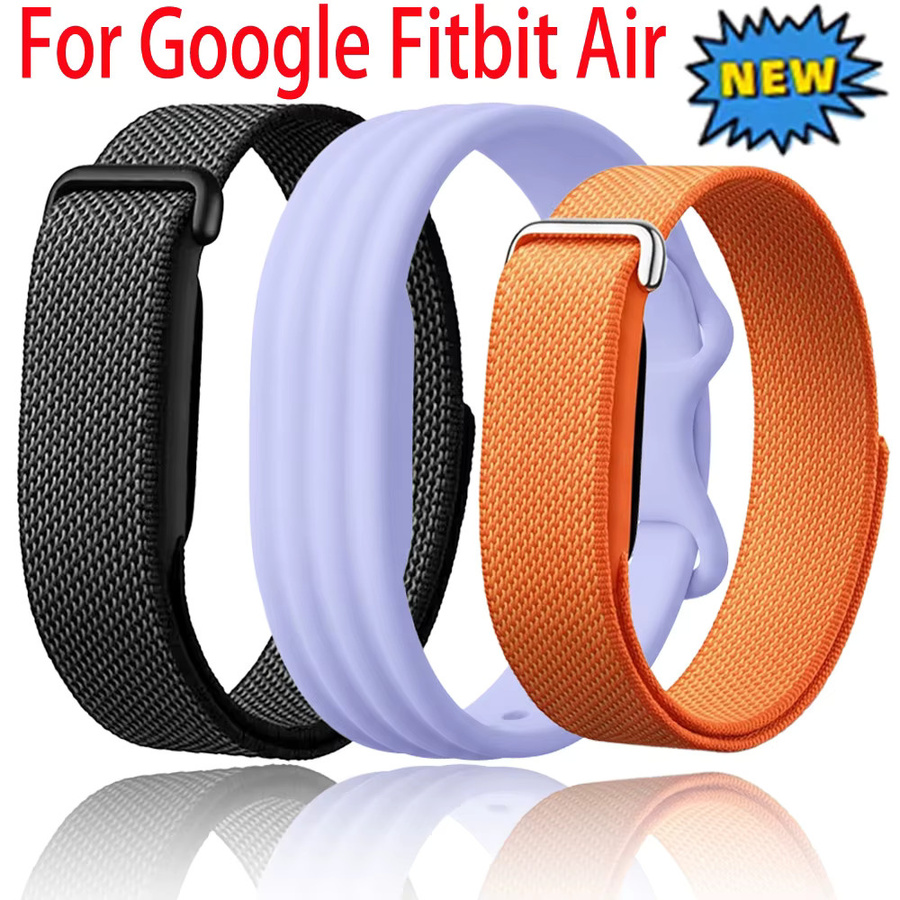 Google Fitbit Air Sportarmband, Nylon, Silikon, Bunt, Unisex - Bild 1
