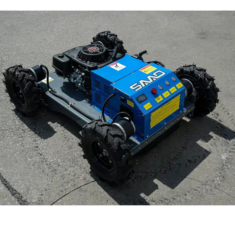 SAAO Rasentraktor mit 4-Takt-Dieselmotor und 4x4 Antrieb für Erwachsene in Orange oder Blau - Bild 2