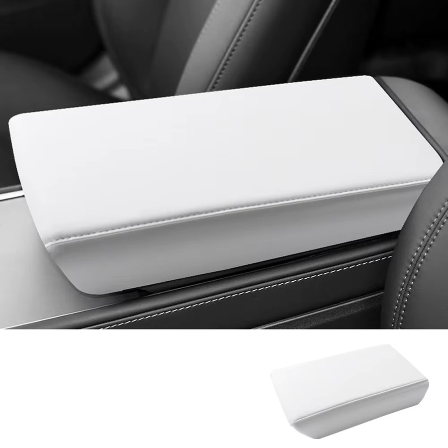 Tesla Model Y Juniper 2025 2026 Zubehör-Set mit Armaturenbrett-Verkleidung, Mittelkonsolen-Aufkleber, Armlehnenpolster und Lenkradabdeckung - Bild 3