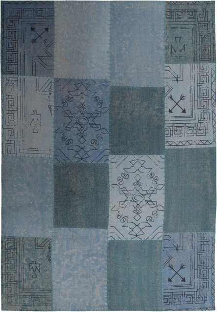 Kayoom Kurzflorteppich Lyrical 210 im Antik-Design, handgefertigt, mehrfarbig, B/L: 120 x 170 cm oder 160 x 230 cm - Bild 1