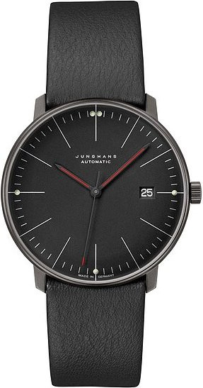 Junghans Chronoscope Bauhaus Armbanduhr, Automatik, Edelstahl, 38 mm, Herren - Bild 1