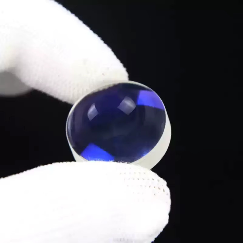 SRATE Achromatische Dublett-Objektivlinse für DIY-Teleskope, transparent, Brennweite 46 mm, Durchmesser 24,9 mm - Bild 2