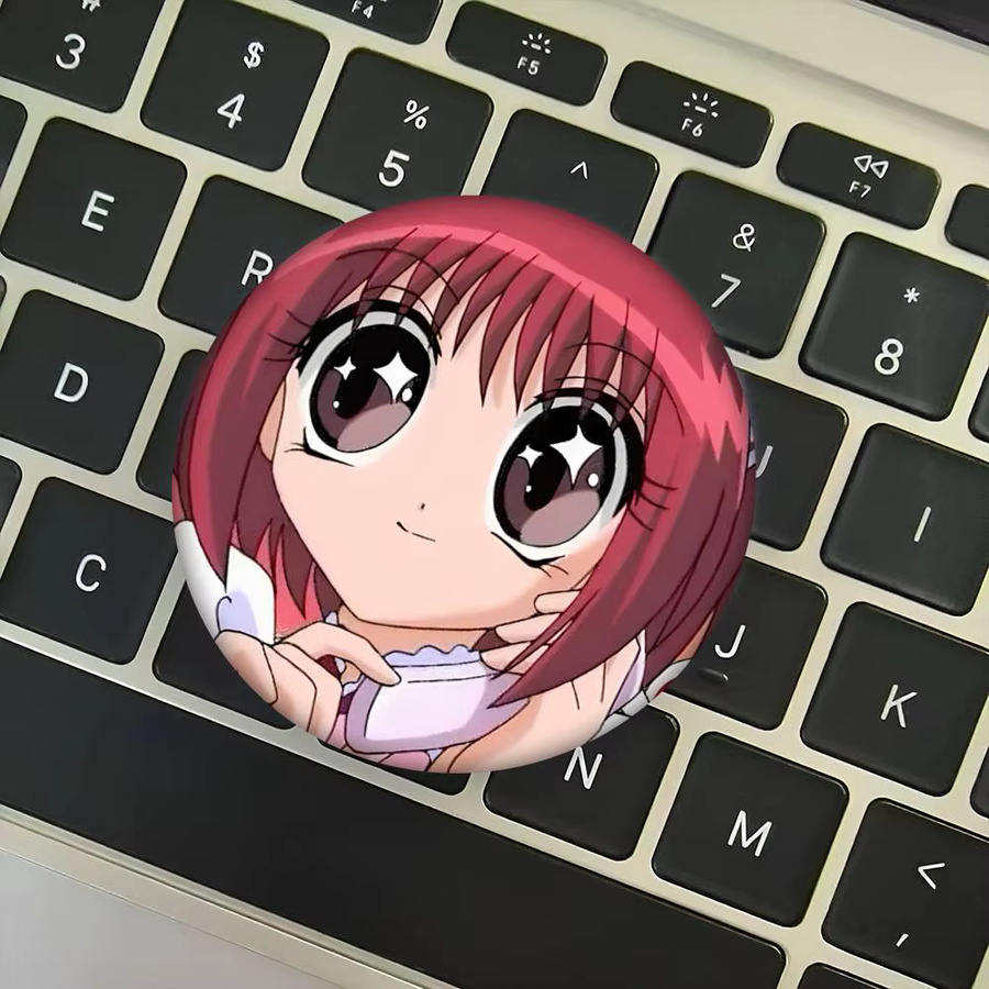 Abzeichen-Brosche Tokyo Mew Mew, Emaille, rund - Bild 4