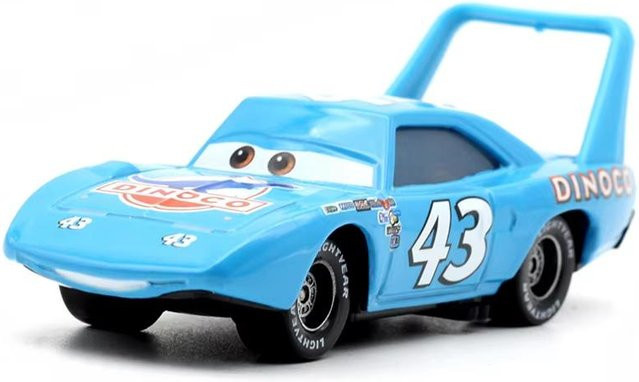 Pixar Disney Cars Lightning McQueen King Frankie Race Dusty Fritter Miss League, Fahrzeuge, 1:55, ab 3 Jahre - Bild 1