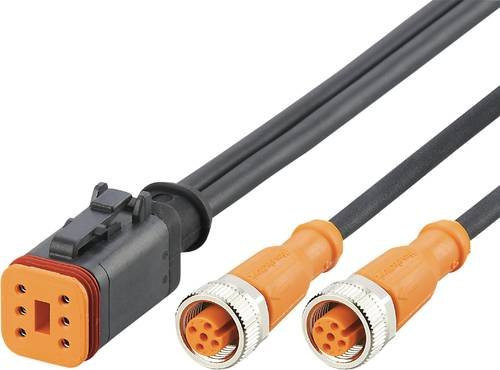 ifm Electronic Verbindungsleitung E12684 mit Buchse, gerade, 6-polig, schwarz, Länge: 5 m - Bild 1