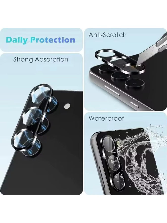 Samsung Metall Kameraobjektiv Schutzglas für Galaxy S26 Ultra S26 S25 S24 S23 Plus - Bild 7