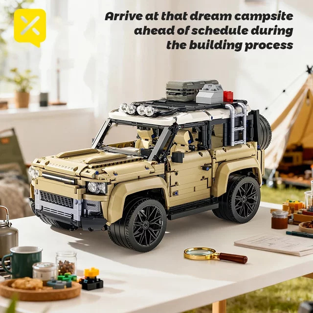 TOYLINX Multi-Modell Bausteine Auto, 1:8, Fahrzeuge - Bild 1