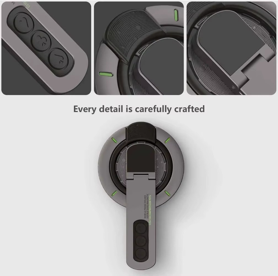 VIKEFON Magnetischer Fingerringhalter mit 360 Grad Rotation für MagSafe iPhone 17 16 15 14 13 12 Pro Max - Bild 6