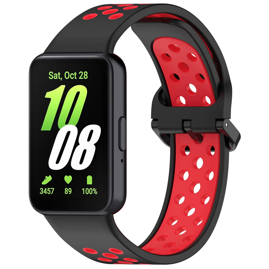 Samsung Uhrenarmband Silikon, zweifarbig, Multicolor, Unisex - Bild 2