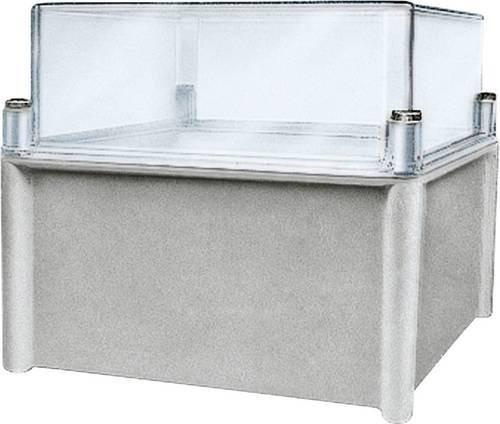 Schneider Electric Universal-Gehäuse aus Kunststoff in Grau und Transparent, Wandmontage, B: 27,0 cm, H: 18,0 cm, T: 27,0 cm - Bild 1