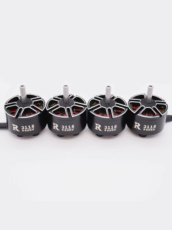 BOGIRC R3115 900KV Bürstenloser Motor, Schwarz, Metall - Bild 3