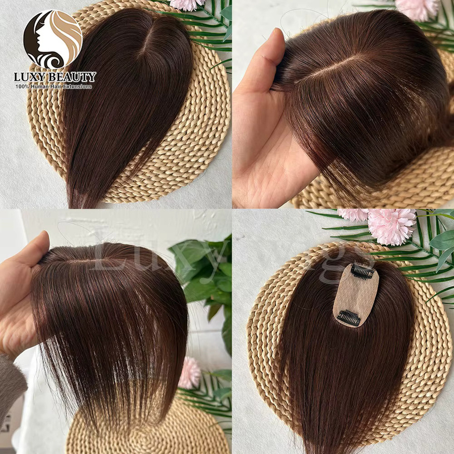 Luxy Beauty Echthaar-Topper, Clip-in, Damen, kurz, gerade - Bild 3