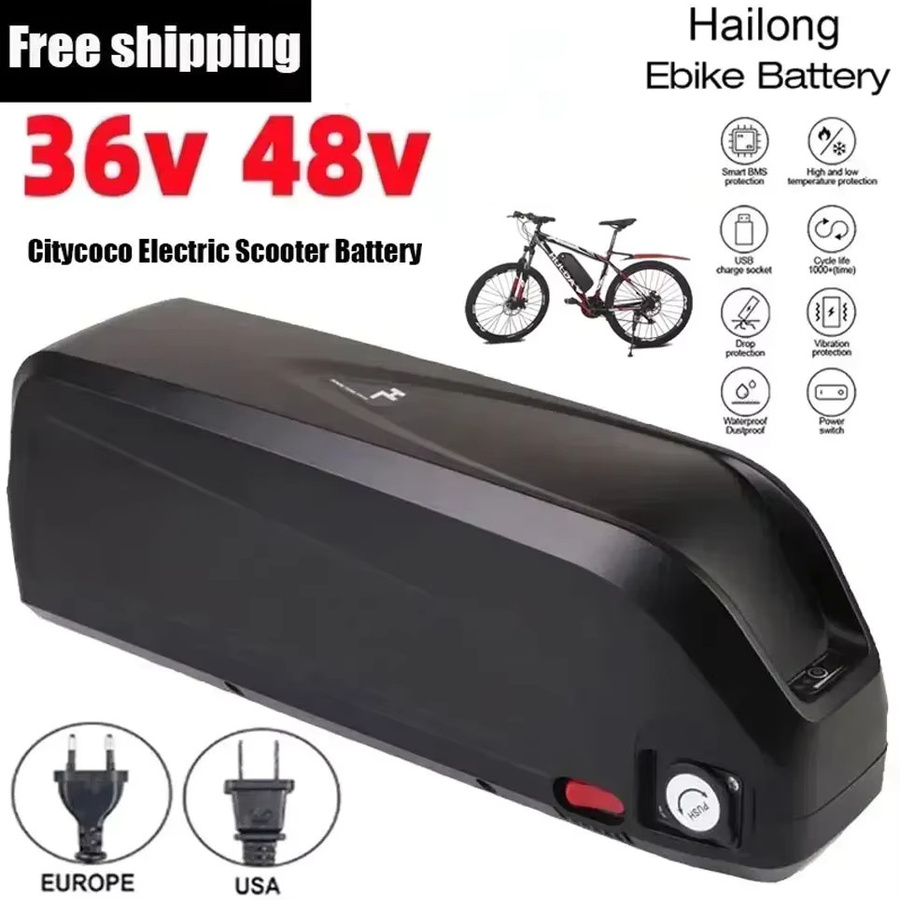 Bafang Hailong Akku für BBS02 BBS03 BBSHD Motoren, 36V/48V, Farbe: Schwarz - Bild 5