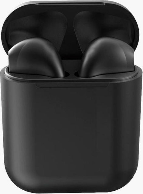 EONIX Inpods12 TWS Bluetooth 5.0 Kopfhörer kabelloses Headset für iPhone und Android in Schwarz - Bild 1