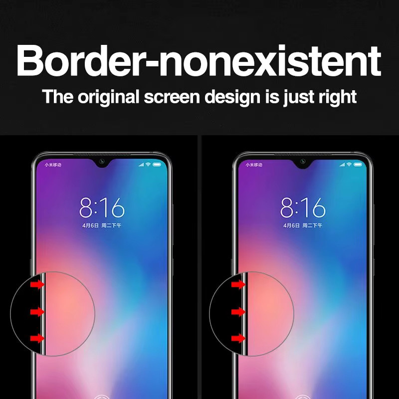5er-Pack gehärtetes Glas Display Schutzfolie für Xiaomi Redmi Note 9 10 11 12 13 Pro 10S 11S und POCO X3 Pro X4 X5 X6 F3 F4 F5 in Transparent - Bild 6