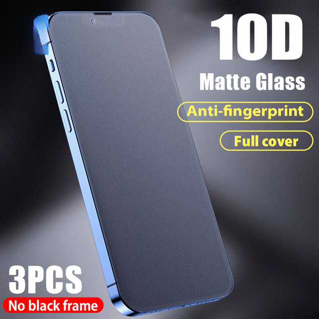 ONEVAN 3er-Set Mattes Panzerglas für iPhone 11, 12, 13, 14, 15 Modelle, Transparent - Bild 1