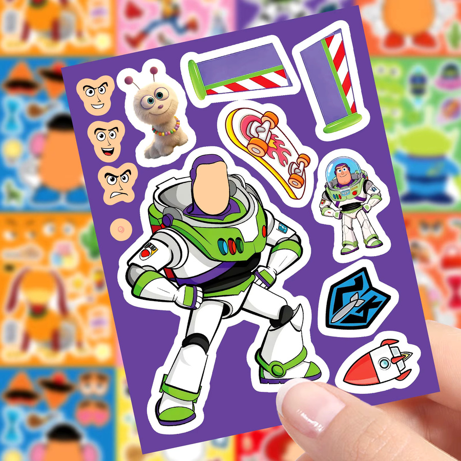 Disney Toy Story Graffiti-Aufkleber, 16 Blatt, Bunt / Mehrfarbig - Bild 3