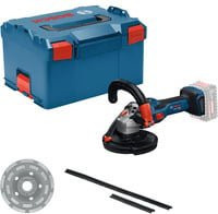 Bosch Professional Akku-Betonschleifer GBR 18V-15 S in Blau/Schwarz mit 125 mm Scheibendurchmesser - Bild 3