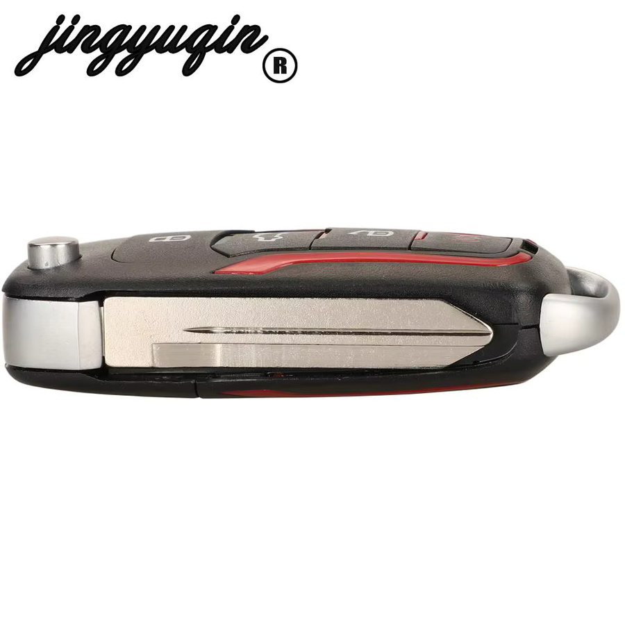 Jingyuqin Modifizierter Fernschlüssel für Ford Explorer Focus Edge Escape Ranger Mustang Flex Mercury Lincoln, Farbe: Schwarz, 315/433 MHz, CWTWB1U331 - Bild 2